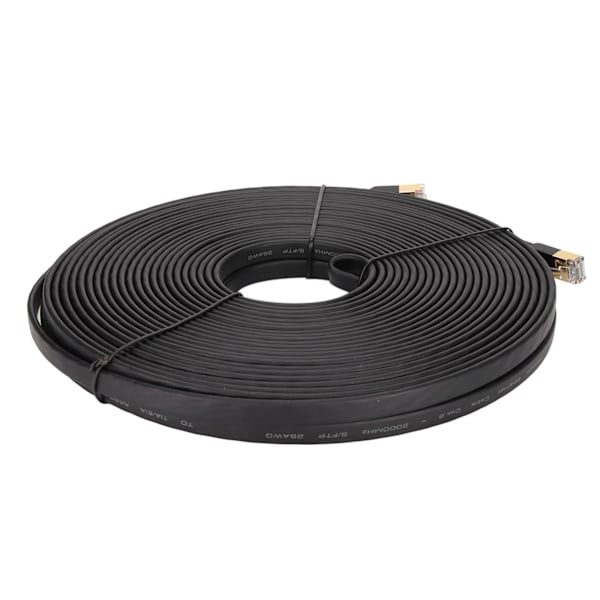 Cat8 Ethernet -kaapeli 2000Mhz 40Gbps Nopea 20 metrin Internet-kaapeli PC:lle, PS5:lle, PS4:lle, PS3:lle ja Xboxille