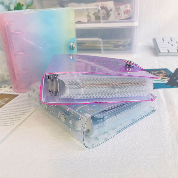 Mini fotoalbum Kpop fotokort holder bok