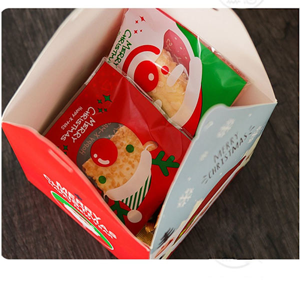 Äppellåda Fredsfruktförpackning Julklapp RÖD