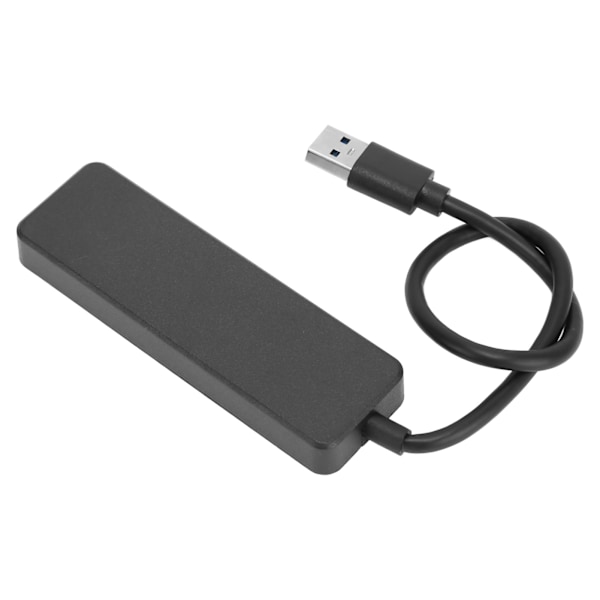 USB 3.0 4-porttinen Hub 5 Gbps Nopea 4-in-1 Suojaustoiminto USB-jakaja kotiin, matkoille, toimistoon, ulkokäyttöön