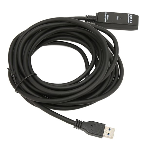 USB 3.0 Forlængerkabel Sort 5 m 5Gbit Per Sek Mand til Kvinde USB Aktivt USB Forlængerkabel til Hub Mus Tastatur