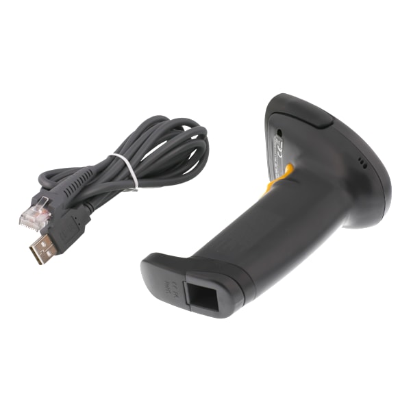 Handheld 1D CCD Barcode Scanner, black, USB