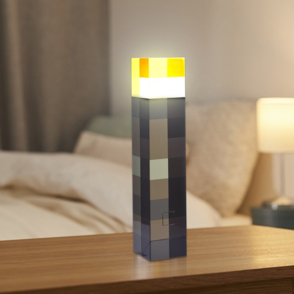 Minecraft nattlampa för barn Torch Night Light Roman