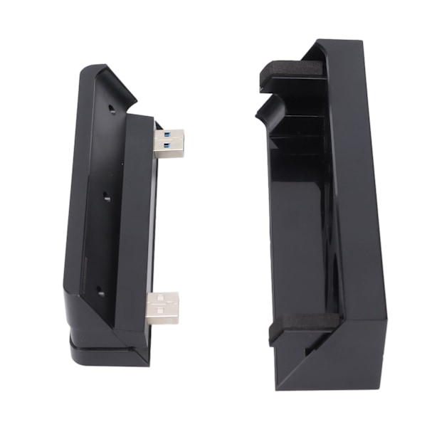 DOBE Jäähdytystuuletin ja USB-keskittimen yhdistelmäpaketti Jäähdytin ja 4-porttinen USB 3.0 -sovitinpaketti PS4 Slim -pelikonsolille