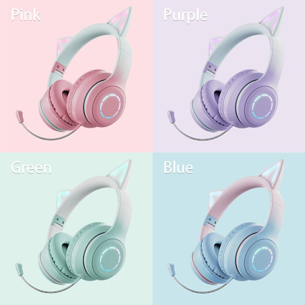 Bluetooth-kuulokkeet Langaton Kuulokemikrofoni SININEN blue