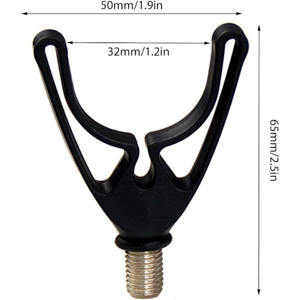 Biter Karp Fiske Stang Holder Fiske Stang Hode Klemme U-Formet
