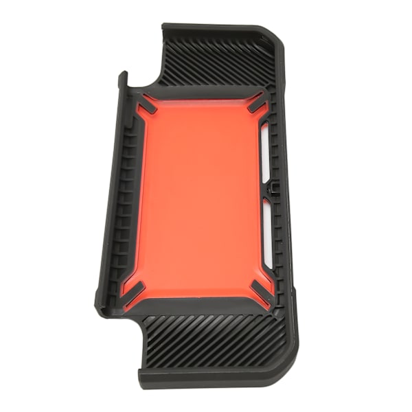 Beskyttende deksel for spillkonsoll TPU, fallbeskyttelse, beskyttende etui, varmespredning, bakdeksel for Switch, svart rød