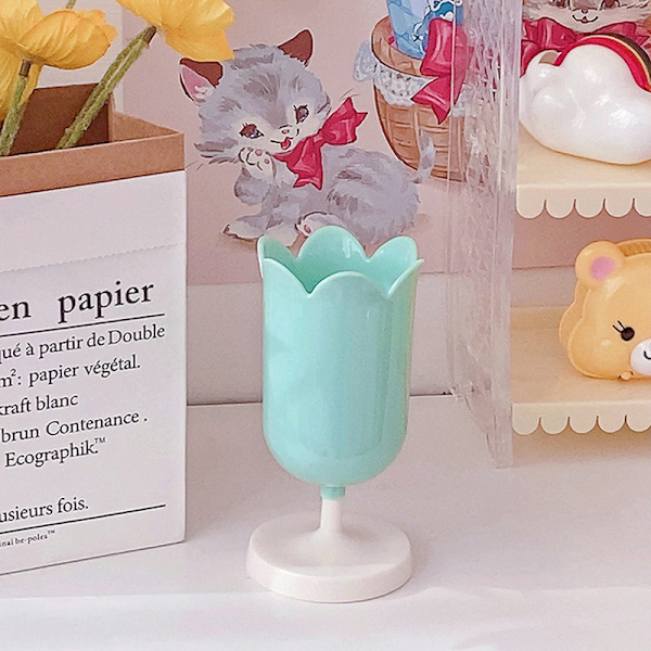 Ins Opbevaringsspand Penholder Plastic Opbevaringstank Cup Makeup B A4