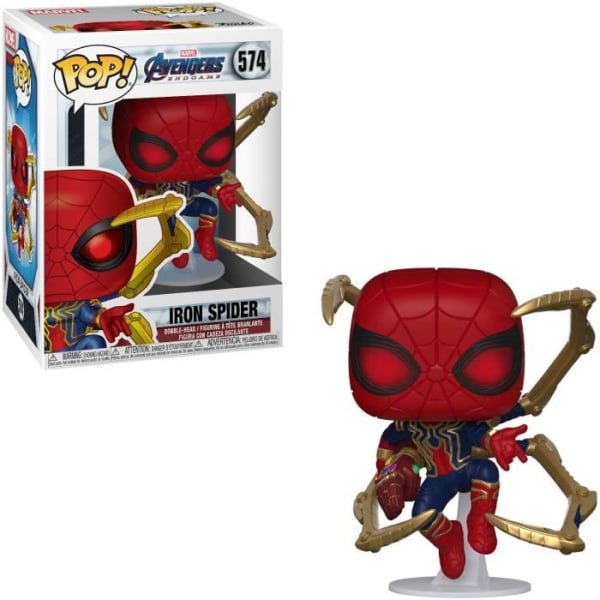 Funko Pop! Marvel: Endgame - Iron Spider Gant Nanon kanssa