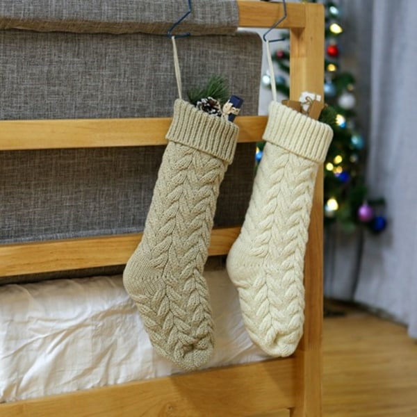 Julstrumpor Xmasstrumpor KHAKI