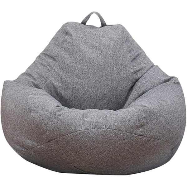 Stol Cover, Vattentät inomhus utomhus hög rygg Lazy Lounge Chair Bean Bag Förvaring Cover, ingen stoppning, för vuxna och barn (100x120cm)