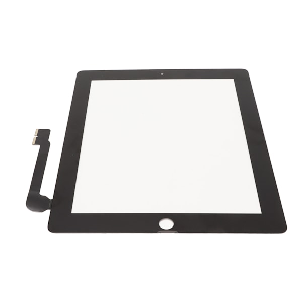 Pekskärmspanel Svart Stark Hållbar Härdat Glas Lättvikt LCD Tablet Skärmpanel för IOS Tablet 3 4