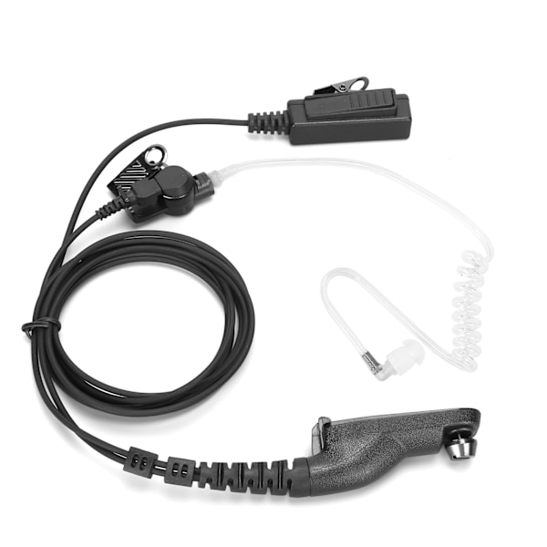 Luftrør Øretelefon Rektangulær Klips Transparent Lydrør Headset for APX2000 APX7000 APX6000