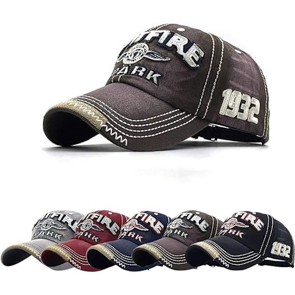Cap Retrostil Andas, cap för Unisex Pure Co