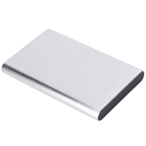 Extern hårddisk snabb dataöverföring enkel att använda bred kompatibilitet portabel USB 3.0 HDD för OS X Silver 500GB