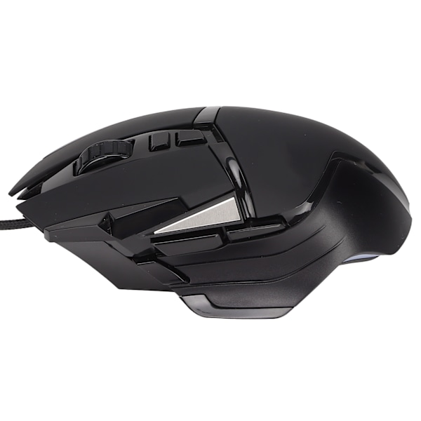 Ergonomisk gamingmus med justerbar DPI, optisk sensor, RGB-bakgrundsbelysning, Plug and Play, trådbunden mus