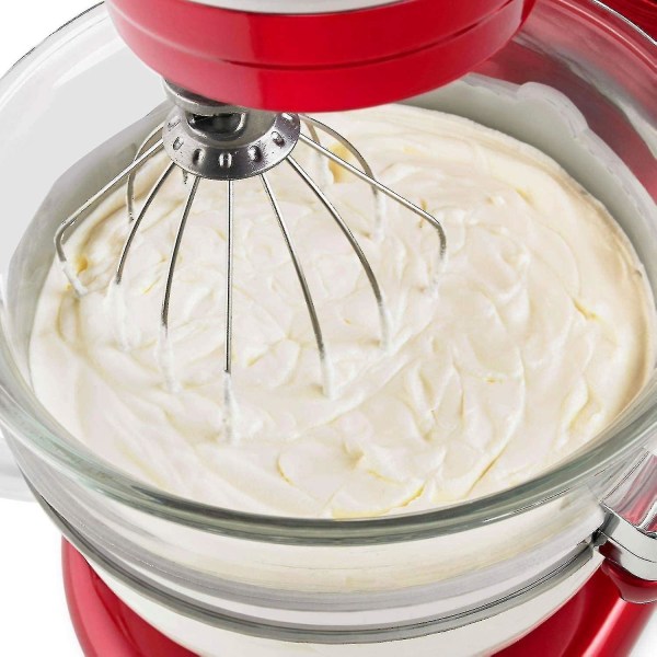 Kn256ww 6-lankainen vispilä Kitchenaid 5-6 Quart kulhoon nostettavalle seisomasekoittimelle