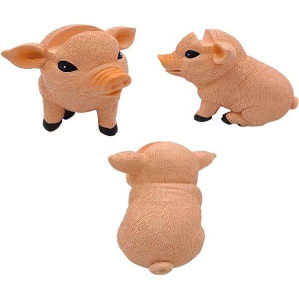 Creative Natural Resin Glasögonhållare Handgjord Nose Piggy Stand