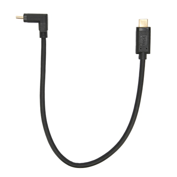 Type C Hann til Hann Skjøtekabel Hurtiglading Rask Dataoverføring 0.3M 10Gbps USB3.1 Type C Data Skjøtekabel