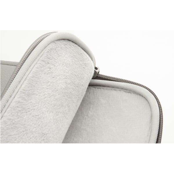 Computer Sleeve til MacBook i læder 11,13&15 tom - Pavyson soft lea Grå 15 tum MAC