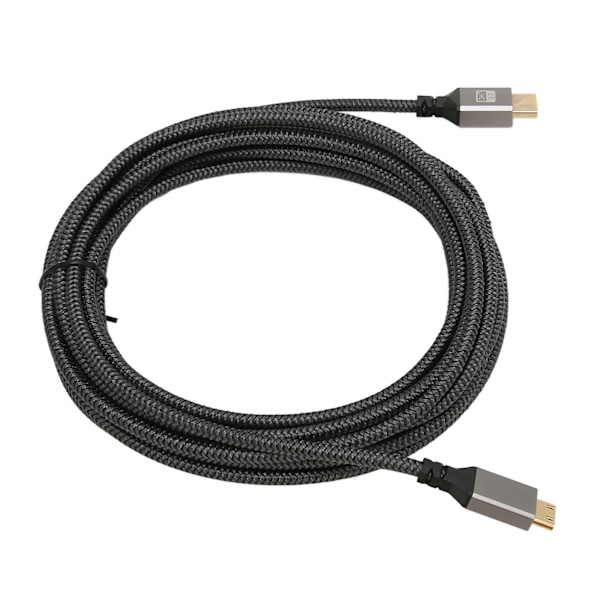 HD Multimedia Interface-kabel Hög Hastighet 4K 60Hz Vävd HD Multimedia Interface Hane till Hane-kabel för Dator TV-skärm 5M