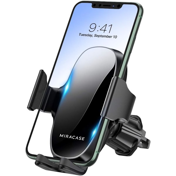 Biltelefonfäste, Air Vent Mobilhållare för bil, Universal Biltelefonhållare Kompatibel med