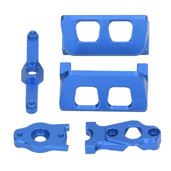 Styrgrupp Servo Skyddsfäste i Aluminiumlegering för Traxxas E Revo VXL 1/16 RC Bil Blå