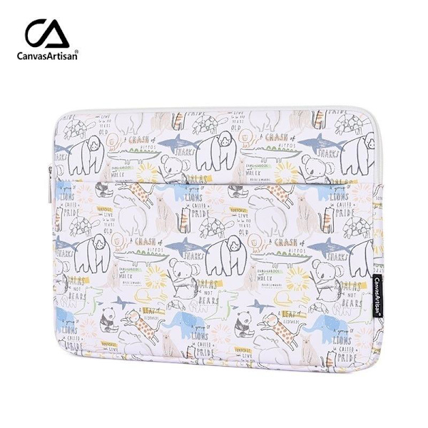 Computer taske laptop sleeve / etui til bærbar computer hvid 11 tommer