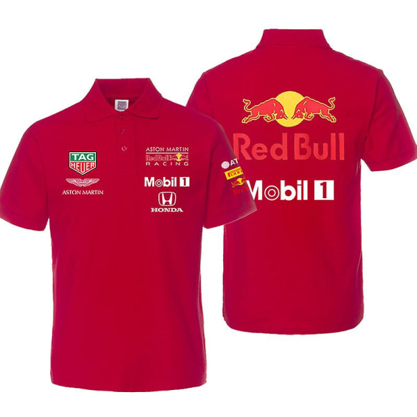 F1 Racing Suit Red Bull Racing Suit Kortærmet Rød S