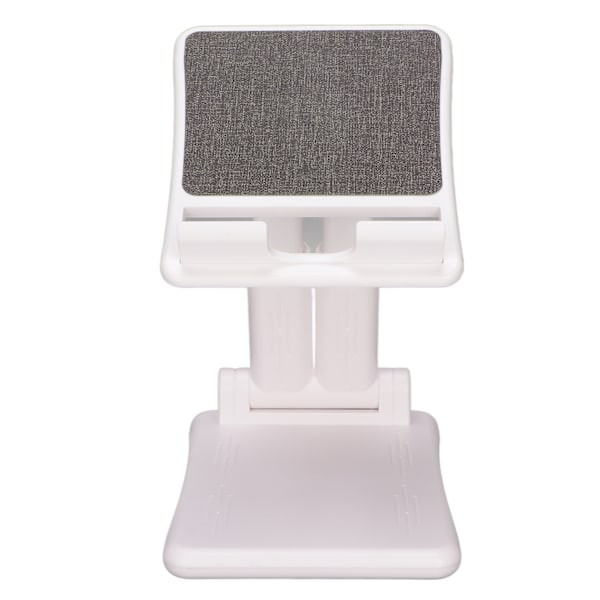 Mobiltelefonholder Justerbar Højde Vinkel Foldbar Hvid Desktop Mobiltelefonholder til Maksimalt 12.9in Tablet