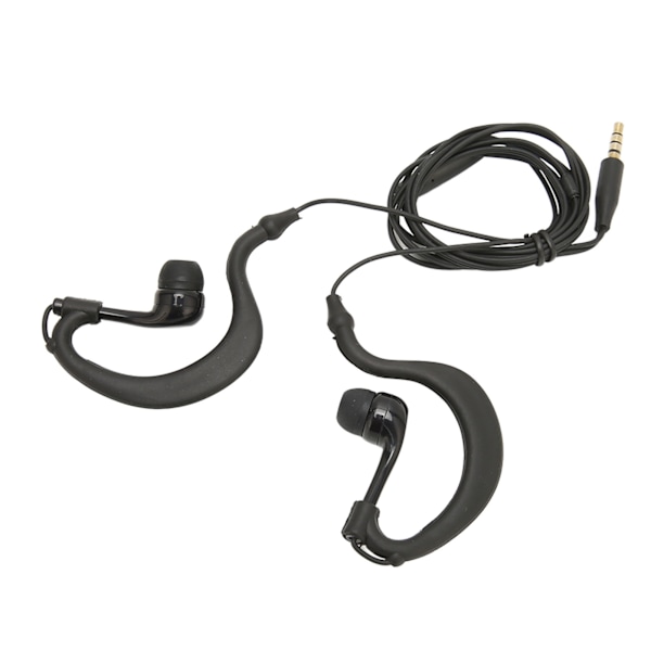 Over Ear Kablede Ørepropper Vandtætte Støjreducerende Plug and Play Komfortable Kablede Sportsørepropper med Mikrofon og Øreprop