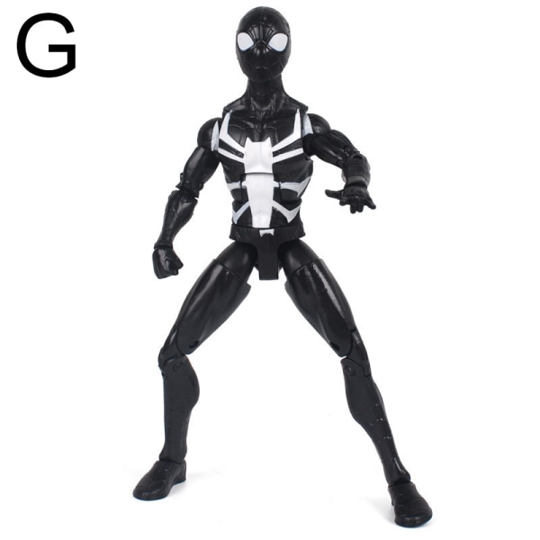 Marvel Avengers Actionfigurer Spiderman Spider-Kvinne Gwen Stacy Venom Svart Spider-Man Miles Morales Modellleker for barn G