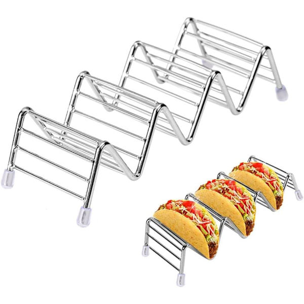 Ruostumattomasta teräksestä valmistettu burrito-teline, makkarateline, aaltoileva keittiö