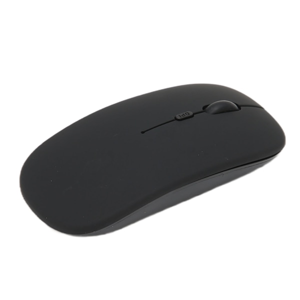 Trådløs Mus Smart Mini Bærbar 3 Hastighed DPI Justerbar Trådløs Mus til Kontor Laptop Computer Tablet Sort Frosted Single Mode