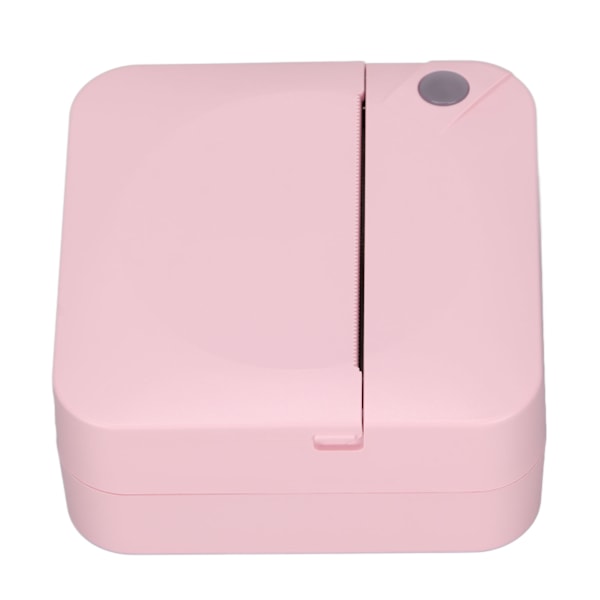 Mini Skriver 200DPI Termisk Papir Ergonomisk Design Oppladbart Batteri Sikker Stabil Bærbar Skriver for Hjemmekontor Rosa