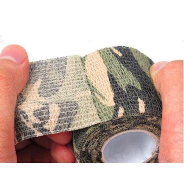Camo Adhesive Vahva Joustava Paksutettu Vedenpitävä Kangasnauha Itseliimautuva Korjausside, 3kpl