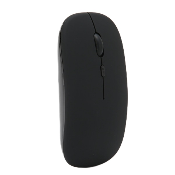Trådløs Mus Smart Mini Bærbar 3 Hastighets DPI Justerbar Trådløs Mus for Kontor Laptop Datamaskin Nettbrett Svart Frostet Enkeltmodus