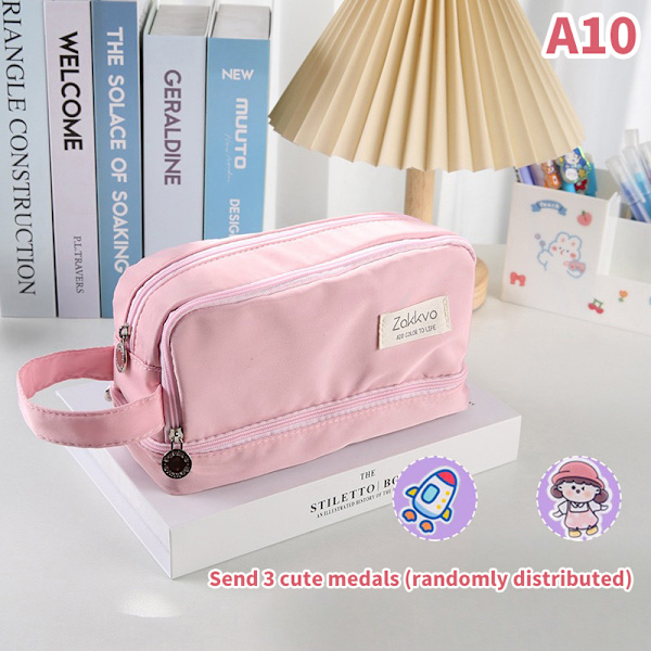 Penal Bag Case Skoletaske Kawaii Stationery Holder Taske A10