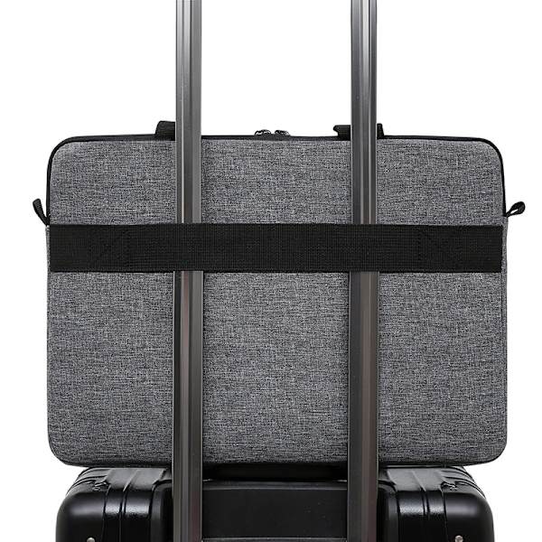 Laptoptaske Flere rum Oxford Cloth bærbar computerstoftaske Skuldertaske etui Justerbar skulderrem Passer til 13,3 tommer computerhåndtaske
