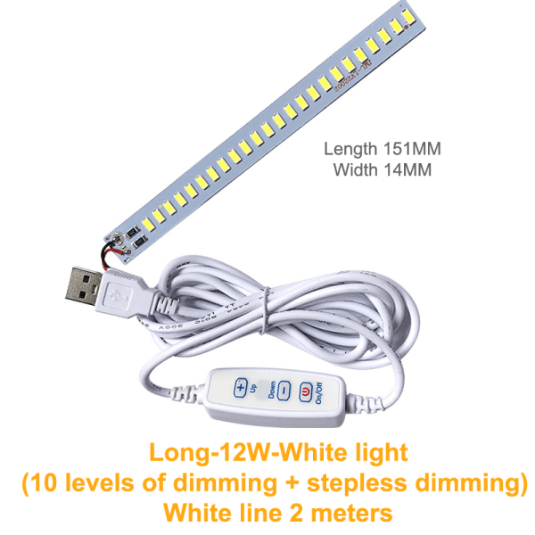 DC 5V Dæmpbar LED-chips SMD LED-lampe DIY Light Justerbar LED A21