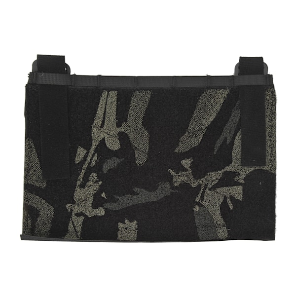 Västmonteringsplattform Stridsvästpanel Fäste Frontpanel Nylon Snabbkoppling Stridsvästtillbehör för Crye Svart Kamouflage