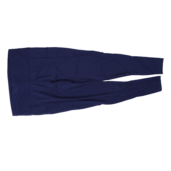 Dame Leggings Butt Lifting Høy Midje Marineblå L Størrelse Trenings Løpe Leggings for Sport