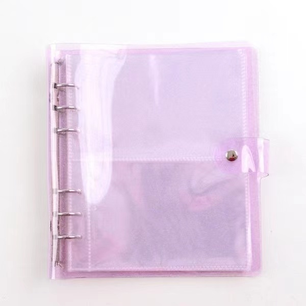 Fotoalbum 3/5 tommers fotokort Binder Instax Mini Album purple 3 inches