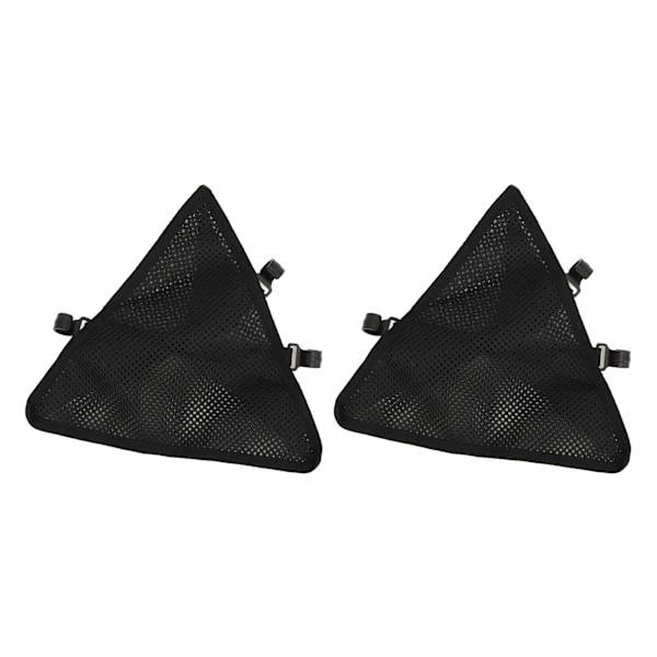 2 st Hopfällbart Runt Bord Meshväska Stretchig Nylon Camping Runt Bord Meshväska för Utomhus Hem