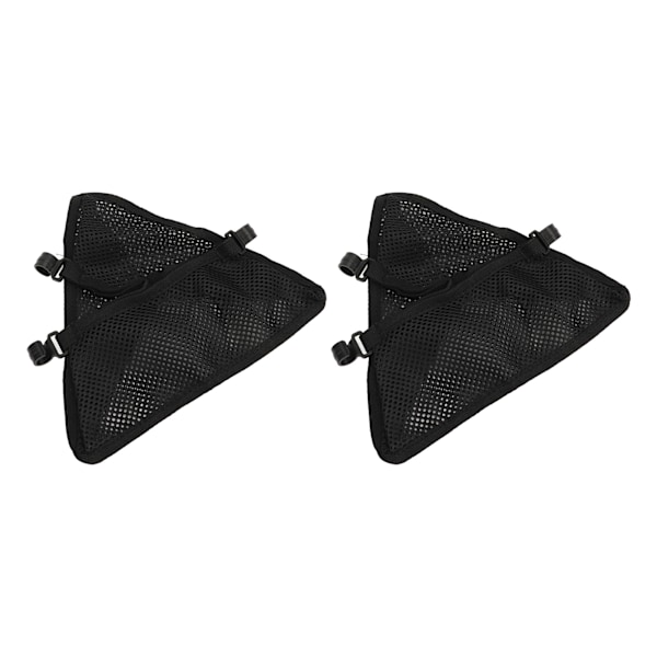 2 st Hopfällbart Runt Bord Meshväska Stretchig Nylon Camping Runt Bord Meshväska för Utomhus Hem