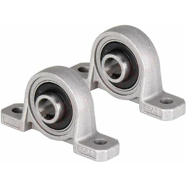 4 stk. bloklejer, 10 mm kuglelejer, pudebloklejer, flangehuller selvmonteret støtte selvnivellerende