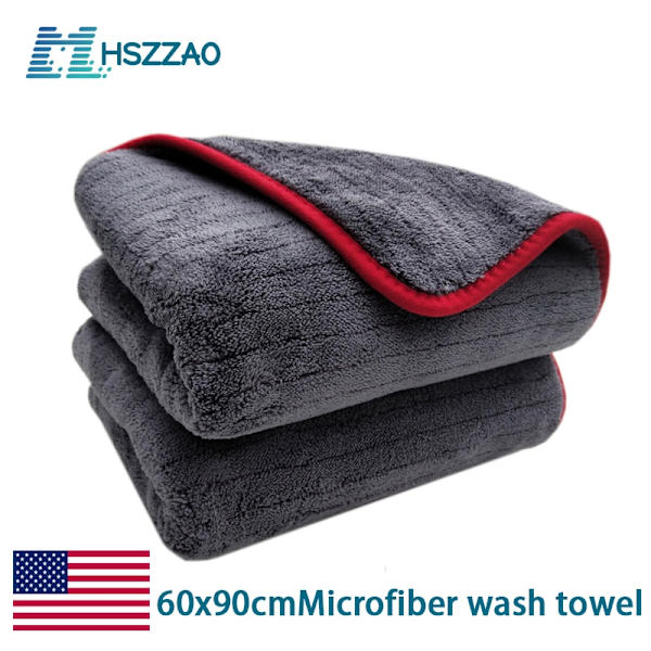 1200GSM autojen yksityiskohtien mikrokuitupyyhe puhdistusliina auton kuivaamiseen autonpesuun autonhoitoliina autonpesuun keittiöön 3pcs Superfine Fiber