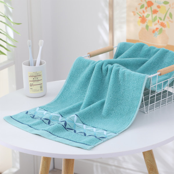 4-pack handdukar, ansiktshanddukar i 100 % bomull, mjuka och mycket Blue