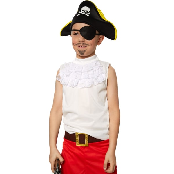 tectake Maskerade kostume dreng Piratprins MultiColor 140 (9-10y)