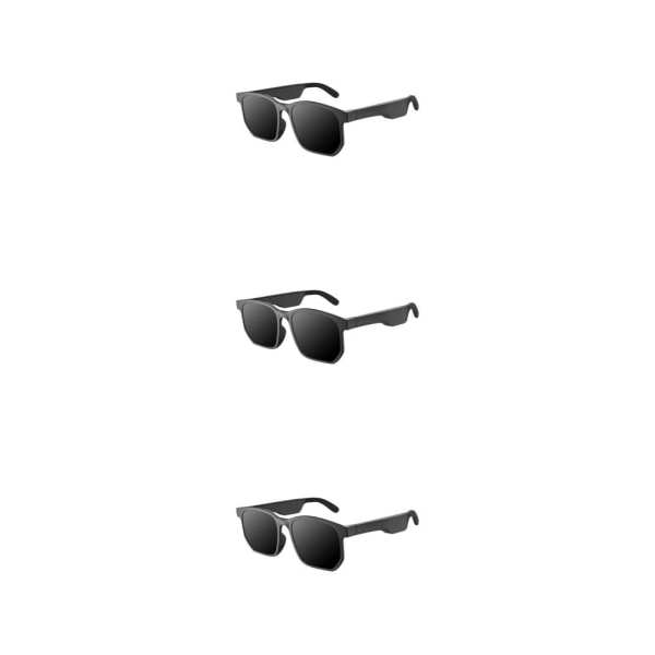 1/3/5 Bluetooth Audio Smart Glasögon Vattentät Inbyggd mikrofon Black 15.3 x 5 x 3cm 3Set